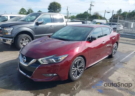 2017 Nissan Maxima 3.5 Sv из США, поврежденный, VIN 1N4AA6AP5HC415847